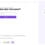 Screenshot zeigt Accountable-Antragsformular