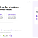 Screenshot zeigt Accountable-Antragsformular