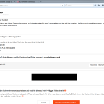 Kontowechsel abschließen