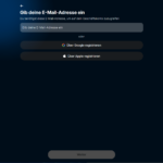Screenshot zeigt Antragsformular von Revolut