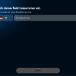 Screenshot zeigt Antragsformular von Revolut