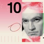 Neues Eurodesign der Serie A von Studio Joost Grootens. Die Vorderseite des 10-Euro-Scheins zeigt deutschen Komponisten Ludwig van Beethoven.