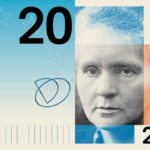 Neues Eurodesign der Serie A von Studio Joost Grootens. Die Vorderseite des 20-Euro-Scheins zeigt die polnisch-französische Physikerin Marie Skłodowska Curie.