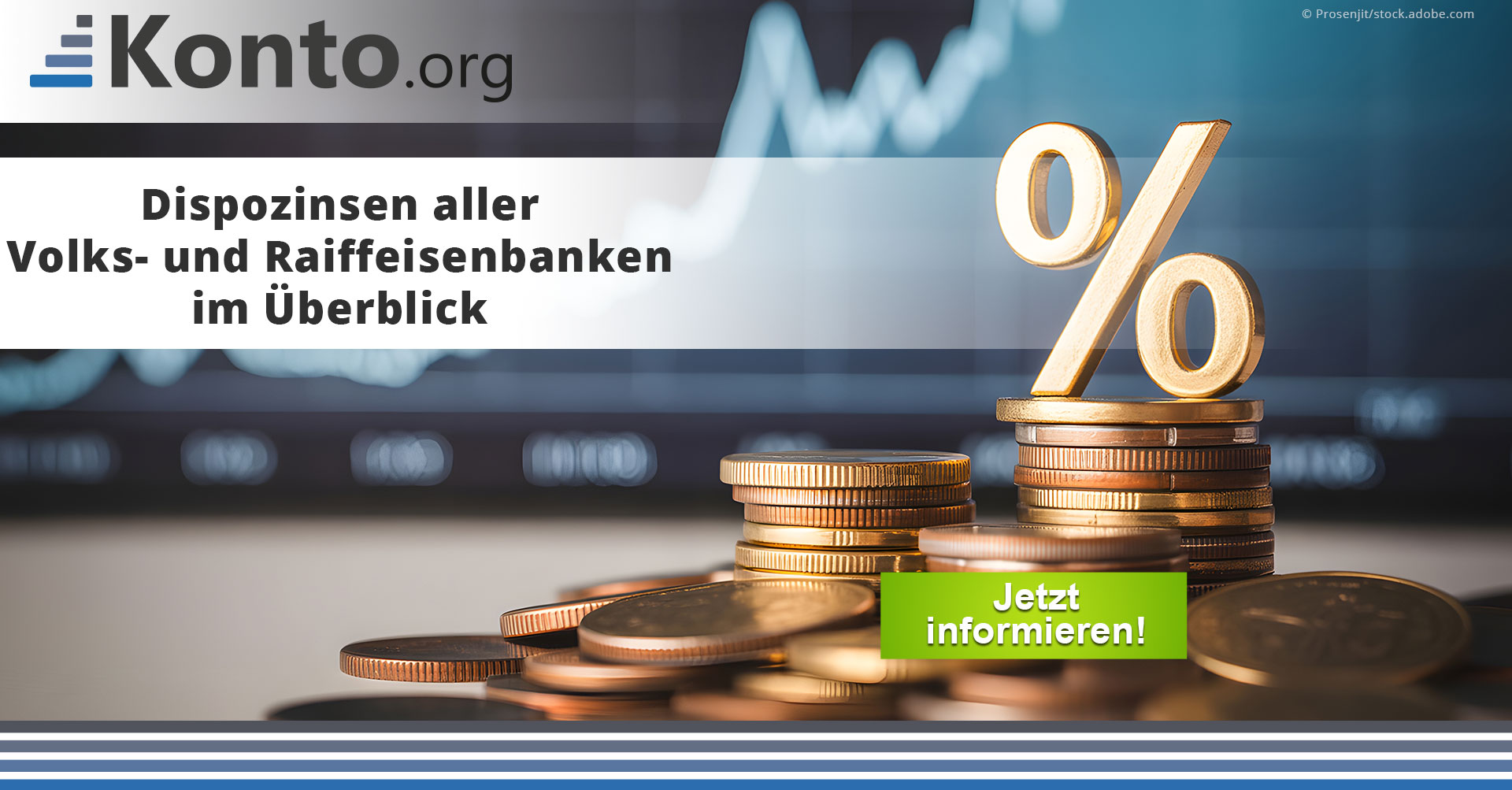 Dispozinsen der Volksbanken und Raiffeisenbanken