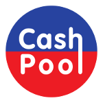 blau rotes Logo von CashPool