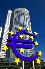Blick auf die EZB