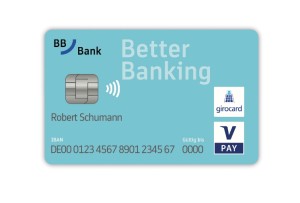 Bank Karte der BB Bank (Quelle: BB Bank) 