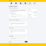 Screenshot zeigt Antragsformular der Postbank