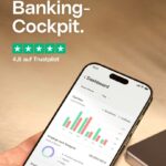 Werbemittel von Qonto illustriert Funktionen der Banking-App