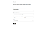 Screenshot zeigt Antragsformular von Qonto
