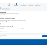 Screenshot zeigt Antragsformular der Sparda-Bank Hamburg