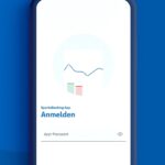 Werbemittel der Sparda-Bank Hamburg illustriert Funktionen der Banking-App