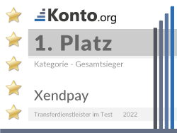 Xendpay Testeieger Transferdienstleister 2022