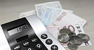 Taschenrechner + Geld